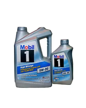 Mobil1 Sae 5W20 High Mileage Advance Full Synthetic Motoroil