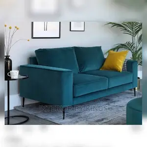 Modern 3 Seater Fabric Sofa Chair.
