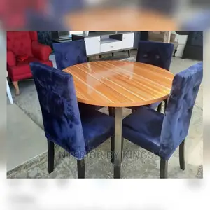 4seater Dining Set Table Made With HDF Woods