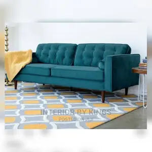 3seater Fabric Sofa Can Come in Colors of Your Choice