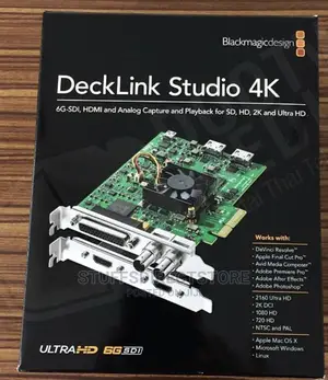 Blackmagic Design Decklink Studio Capture Playback Card