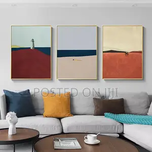 Abstract Dream Road Scenery Canvas