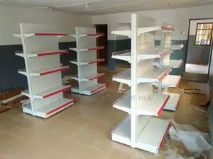 Metal Double Face Supermarket Shelves
