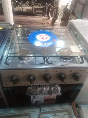 Scanfrost 4 Burners Standing Gas Cooker With Oven