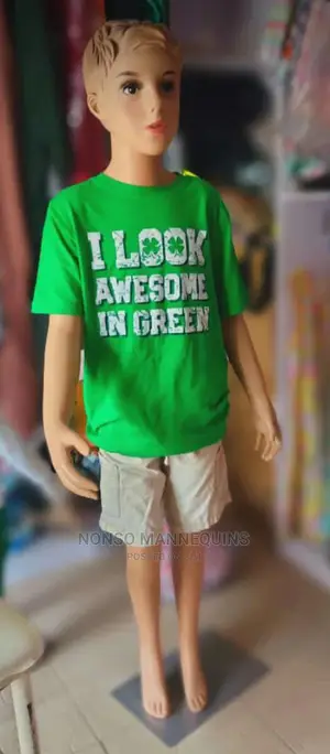 Age 5 to 12 Years Cute Plastic Male Kid MANNEQUIN