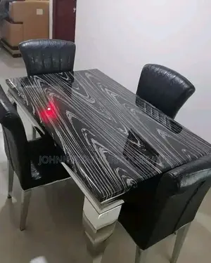 Italian Unique Royal Dinning Tables With 4 Chairs