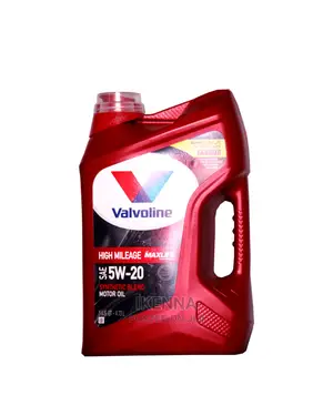 Valvoline 5w-20 High Mileage Synthetic Blend 5 L