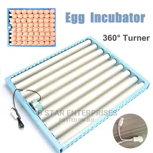 360° Automatic Rotary Egg Turner Roller Tray Eggs Incubator