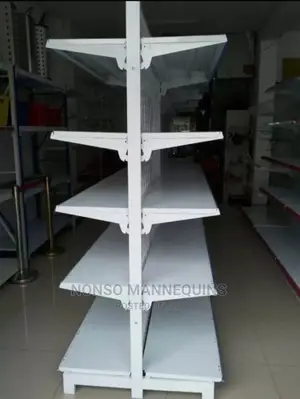 Two Faced Double Sided Shelves For Professional Display