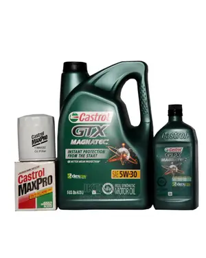 Castrol GTX Magmatic 5W30 Filter for Cherokee, Acadia,Flex