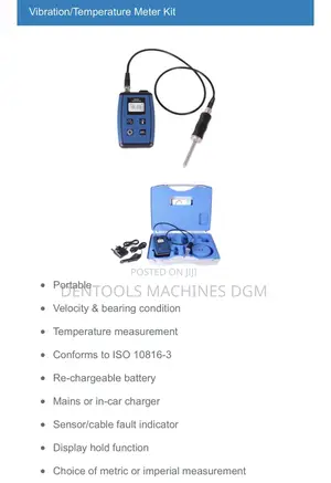 Vibration/Temperature Meter Kit