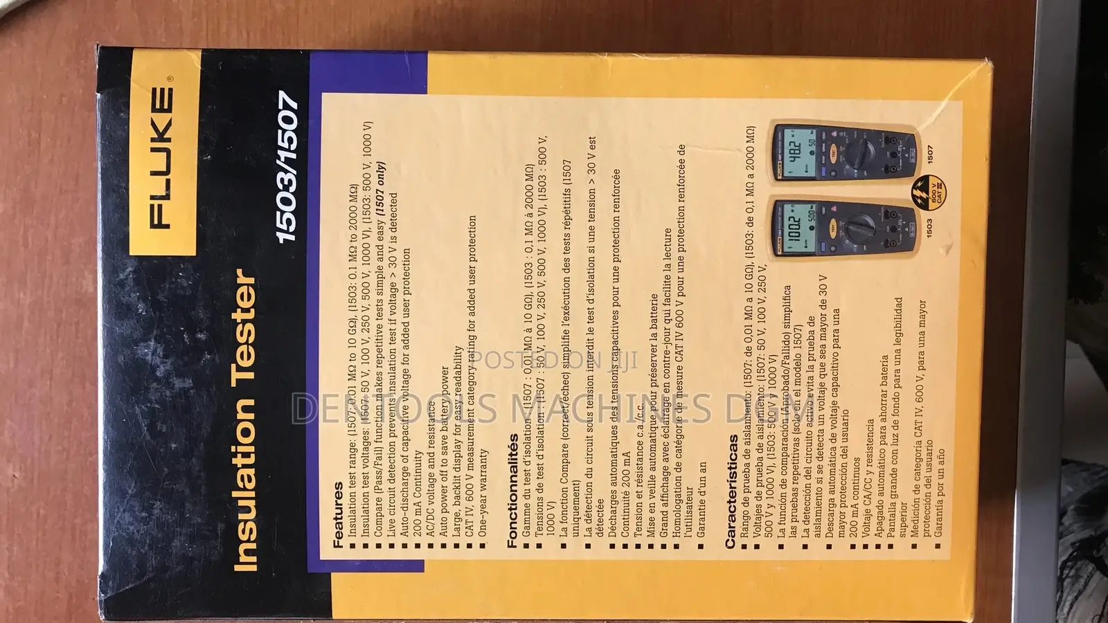 Fluke 1507 Insulation Tester