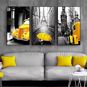 European City Scenery Picture Home Decor