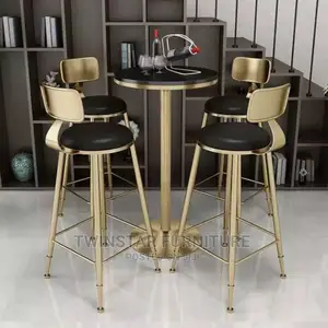New Modern Bar Table With Chairs