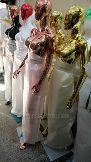 All Types of Chrome Female MANNEQUINS Available