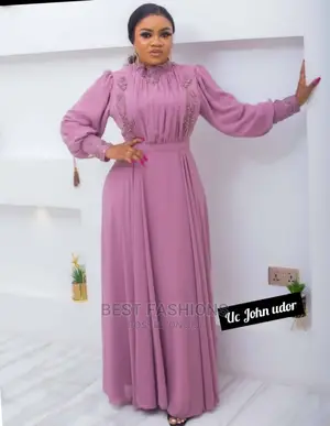 Female Turtle Neck Long Dress