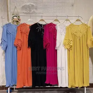 Female Pleated Maternity Gown