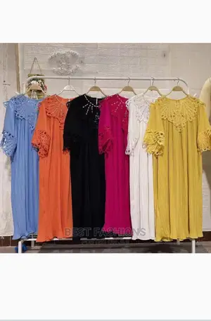 Female Pleated Maternity Gown
