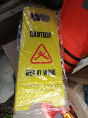 Men At Work Safely Sign