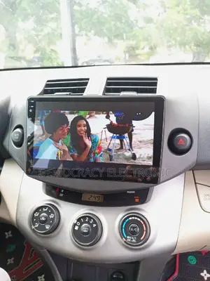 Toyota Rav4 2008/2010 Model Android Screen With Ac Vent Chrome