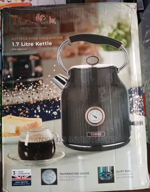 Tower Bottega Rapid Boil 1.7L Traditional Kettle