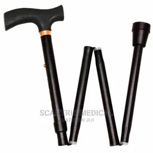 Handle Foldable Elderly Safety Walking Stick Guide Blind