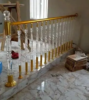 Aluminum Crystal Hand Rail in Onitsha