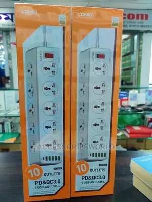 LDNIO SC10610 Power Strip Universal Socket USB