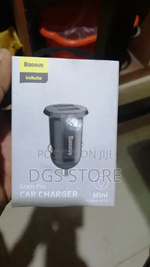 Baseus Grain Pro Mini Car Charger Dual USB 4.8A