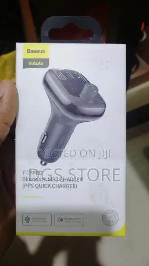 Baseus Inauto T Typed Bluetooth MP3 Charger