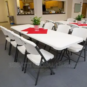 Foreign Foldable Plastic Chairs / Price Per Each