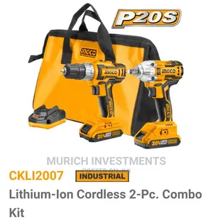 Lithium-Ion Cordless 2-Pc. Combo Kit