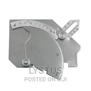 Weld Fillet Gauge (Bridge Cam Type) Stainless Steel