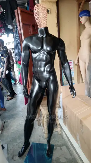 Net Head Male Fibre Full Body Mannequin