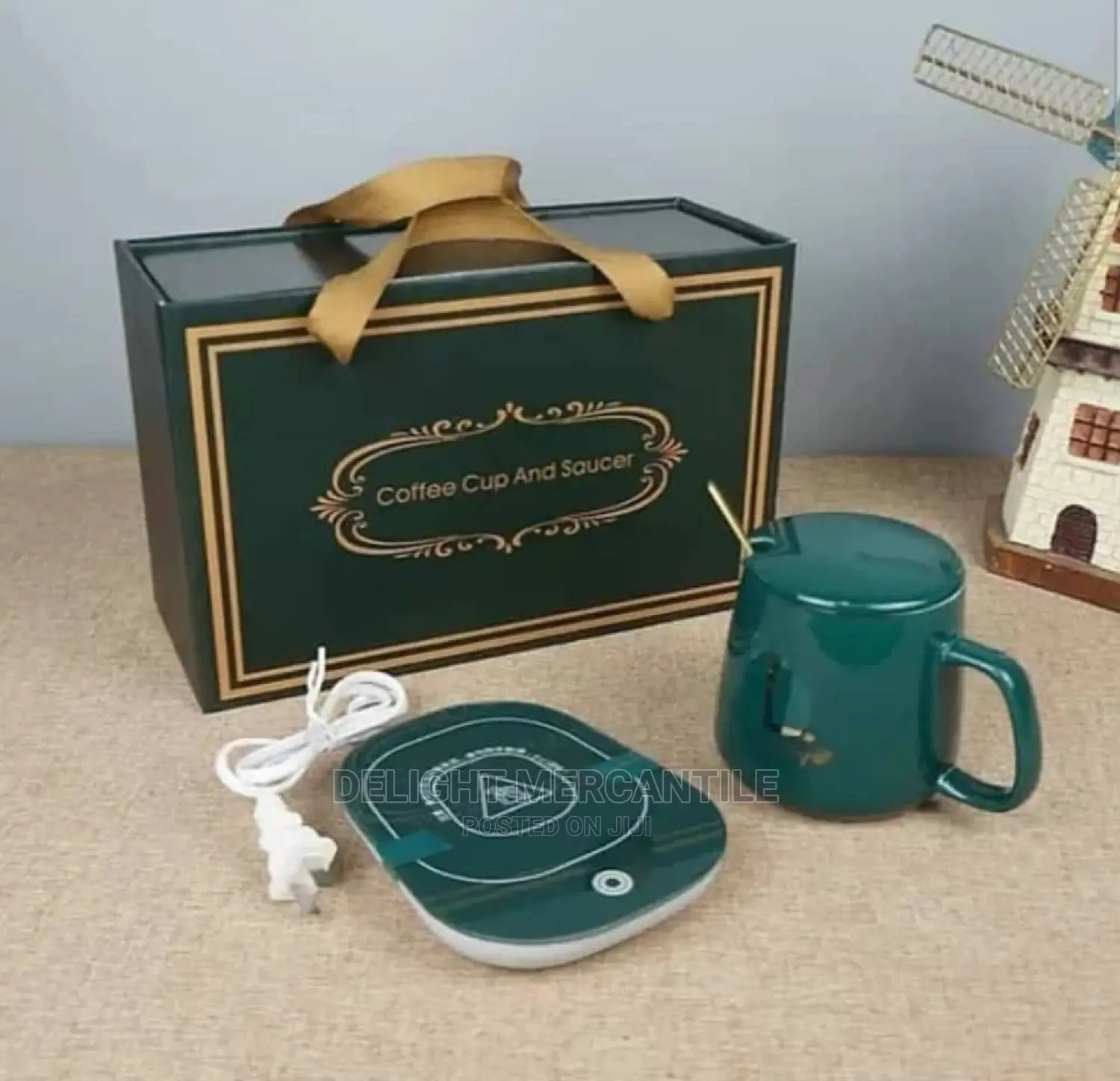 Coffee Cup With Automatic Heating Pad