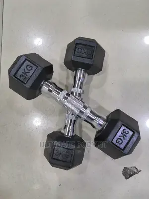 Brand New 3kg Hex Dumbbell