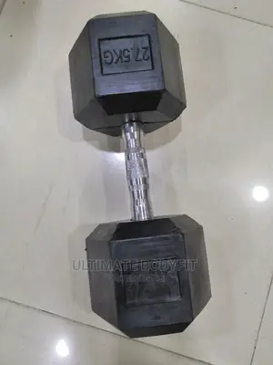 Brand New 27.5kg Hex Dumbbell