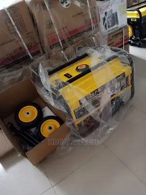 5kva Elepaq Automatic With Tyre Battery Key and Handle