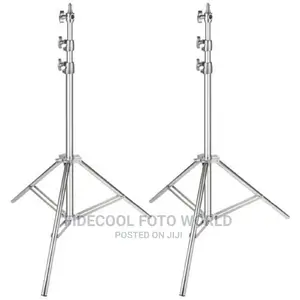 Silver Light Stand