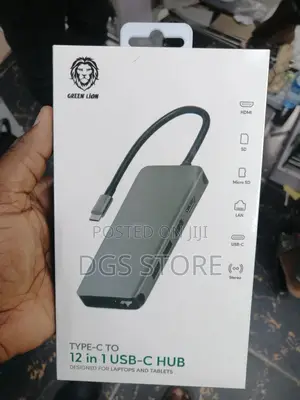 Green Lion Type C to 12 in 1 Usb C Hub
