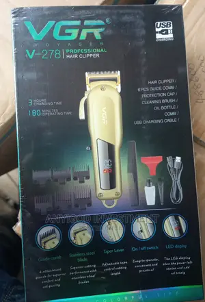 VGR Powerful Classy Rechargeable Hair Clipper/Trimmer