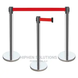 Retractable Belt Barrier Posts