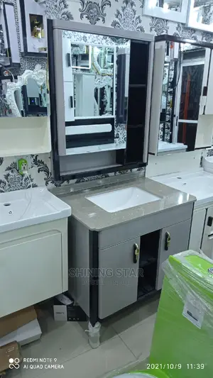 Single Marble Cabinet Basin
