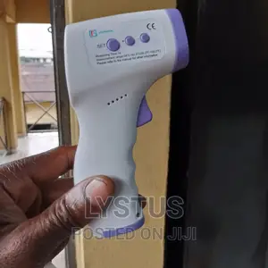 IR Infrared Thermometer Measures Body Temperature