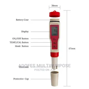 Ph Meter 4 in 1 Digital Tester