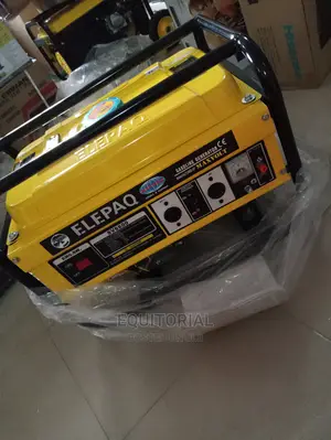 Elepaq 3.5kva Sv6800 Manual Start Gasoline Generator.
