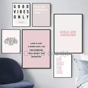 Nordic Motivational Quotes Wall Art