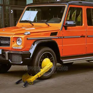 Steel Car / Trucks Wheel Lock Tire Wheel Clamp
