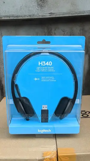 Logitech H340 USB PC Headset With Noise-Cancelling Mic