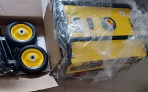 Elepaq 5kva Generator With Key Battery Handle and Tyre